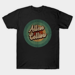 Circle Retro Vintage Allen Collins T-Shirt